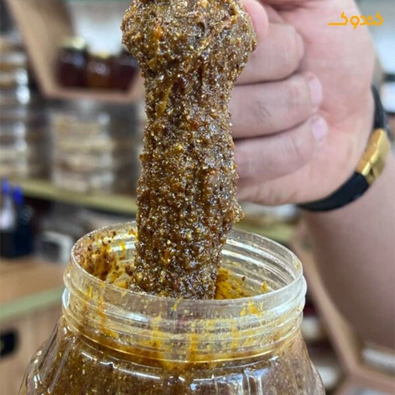 3کیلو معجون گیاهی کلحر پاکستانی ترکیب ۱۶ گیاه و 30گرم ژل رویال افزایش 5 تا 7کیلو وزن در دوماه